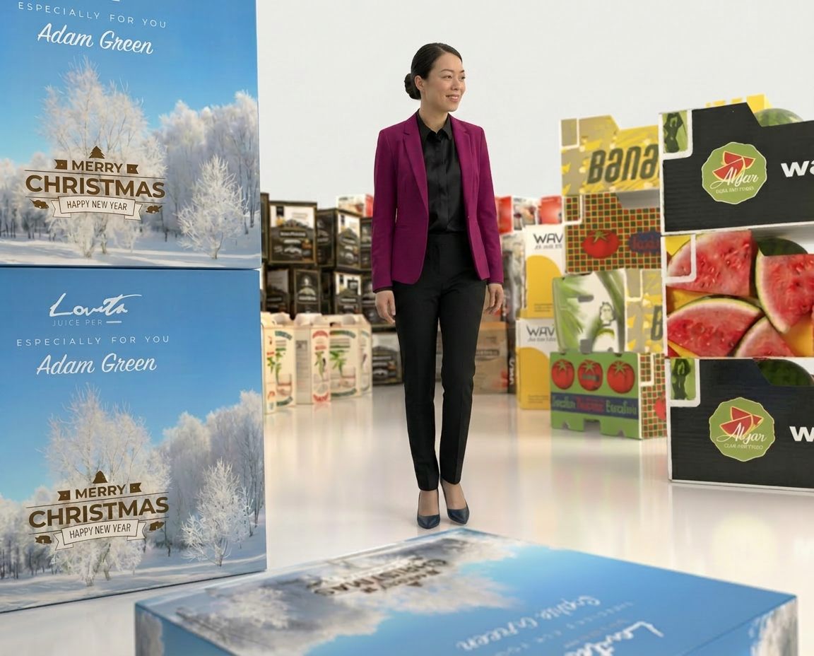Color-rich retail graphics and display production